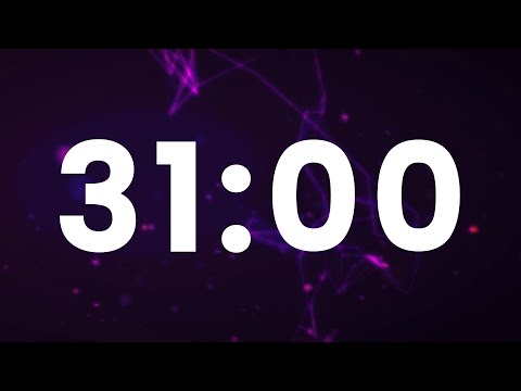 31 Minute Timer - 1860 Seconds Timer - Countdown -  Clean And Simple [ELECTRIC]