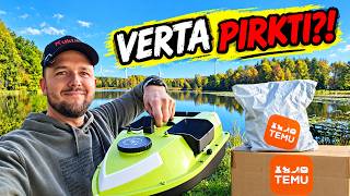 Nusipirkau karpių žvejybos laivuką iš TEMU – vertas pinigų?