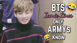 Download lagu BTS Iconic Lines Only ARMYs Know mp3
