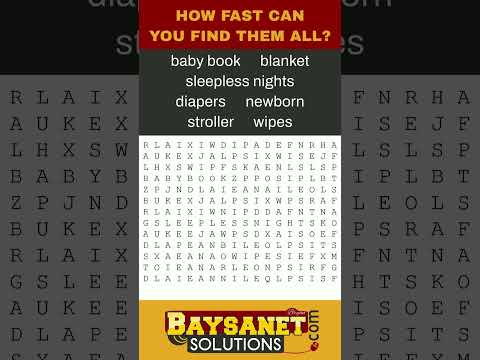 How Fast Can You Find the Words? Word Search Puzzle Fun Game #shorts
