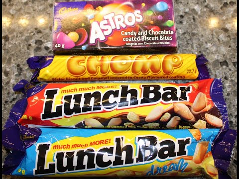 Cadbury: Astros, Chomp, Lunch Bar & Lunch Bar Dream Review