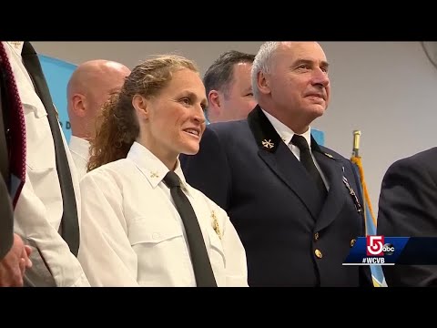 First woman promoted to rank of district chief in Boston Fire Department