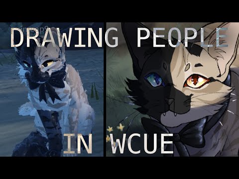 HEADPHONE WARNING : Drawing People In WCUE - Warrior Cats Speedpaint