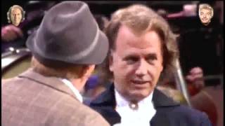 Jan Wijdbeens en André Rieu in concert.