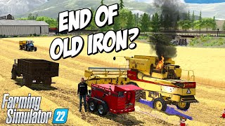 Old Iron on our Montana Farm is Becoming an Issue | Farming Simulator 22