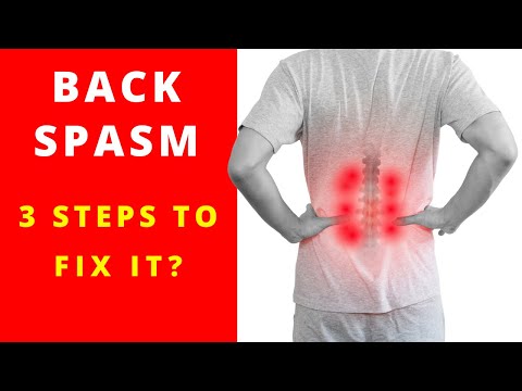 Back Spasm Pain Relief in 5min