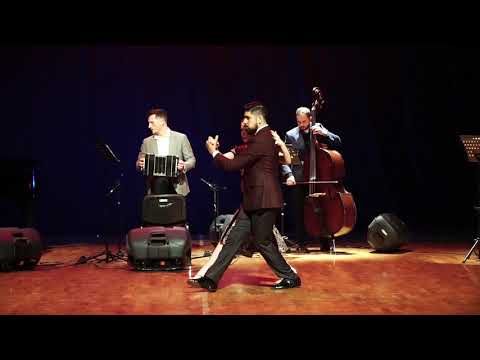  Sebastian Jimenez  and  Joana Gomes  are  dancing  to  a  tango  by  Solo Tango Orquesta  at  TanGO TO Istanbul  in  2020