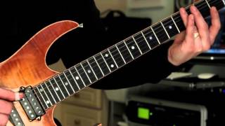 Video thumbnail for Guitar Lesson -  Scales, Sequences & Melodies using Natural Harmonics by Rick Graham