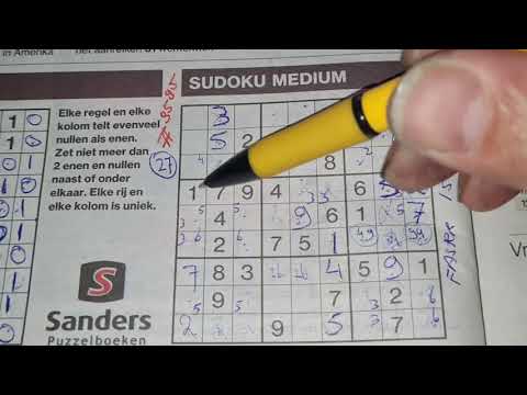 6 easy tips to avoid failure Tip 6: Keep Looking Foward (#3595) Medium Sudoku 10-27-2021 part 2 of 3