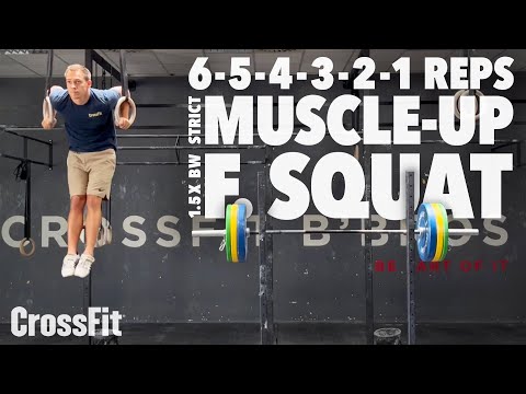 Strict MU's, Front Squats WOD Demo: 220918
