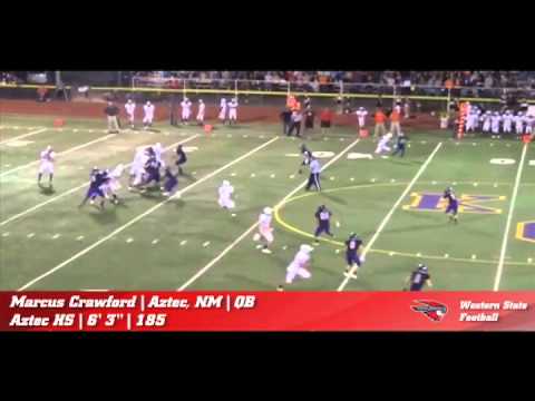 Western State Football | Marcus Crawford Highlights