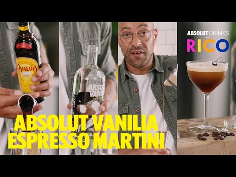 Vanilia Espresso Martini | Espresso Martini 2.0 | Absolut Drinks With Rico