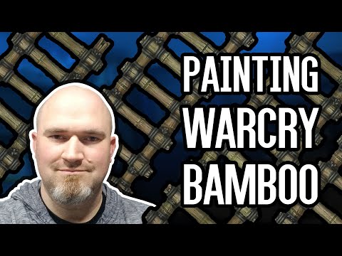 Paint Warcry's Bamboo Terrain quickly! Hobby Heroics Ep 2