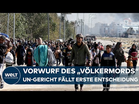 DEN HAAG: Südafrika klagt gegen Israel wegen "Völkermord"! IGH verkündet erste Vorentscheidung