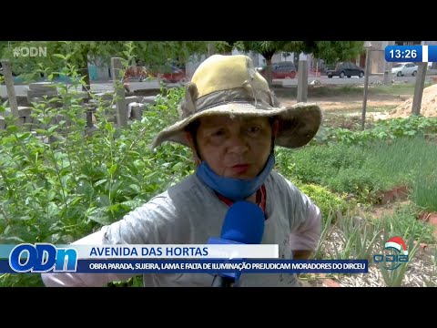 Obra parada, lama, sujeita e falta de luz prejudica moradores do Dirceu 30 12 2021