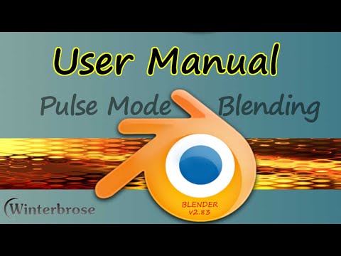 PULSE MODE BLENDING 01: Accessing the User Manual for Blender v2.83