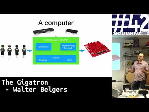 Hack42 Lecture: The Gigatron by Walter Belgers