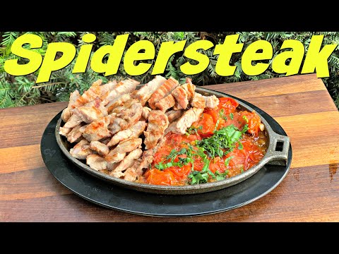 Kachelfleisch mit Sugo von der Grilltomate