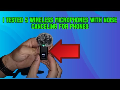 Wireless Microphone for iPhone iPad and Android Phone, 2 Pack Wireless Lavalier Lapel Mic with Noise Reduction, Plug and Play Mini Microphone for Video Recording Interview Podcast YouTube TikTok Vlog video review thumbnail