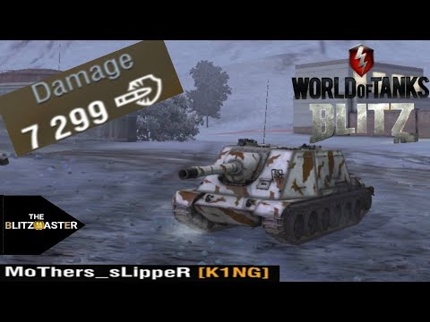 WZ-113G FT  :  7299 damage 5 kills  -WoT Blitz-