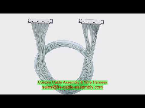 Câble de laryngoscope I-PEX Câble Micro-coax Câble de bronchoscope I-PEX Fabricant d'assemblage de c