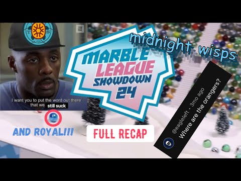 Marble League 2024 Showdown Recap