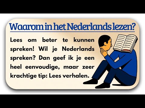 Spreek vloeiend nederlands! | Dutch Story for Beginners (A1-A2)