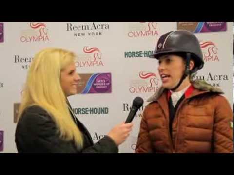 Charlotte Dujardin sets new GP freestyle dressage world record at Olympia 2013
