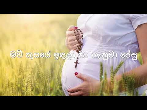 Maukusaye idala ma thanuwa jesu | මව් කුසයේ ඉඳලා මා තැනුවා ජේසු Sinhala Geethika | Nimesh Fernando