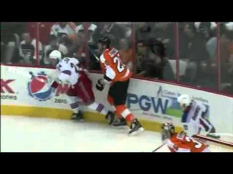 Flyers Rangers big hits