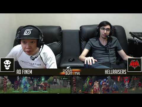 Ad Finem vs HellRaisers Game 3 | Dota Summit 11 Group Stage