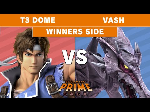 2GG: Prime Saga - T3 Dome (Richter) vs Vash (Ridley) Winners Side - Smash Ultimate