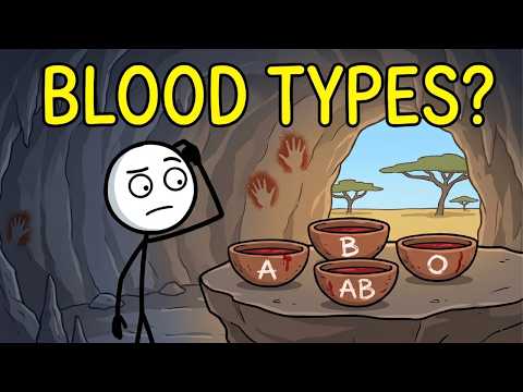 Why Ancient Humans Developed Different Blood Types?
