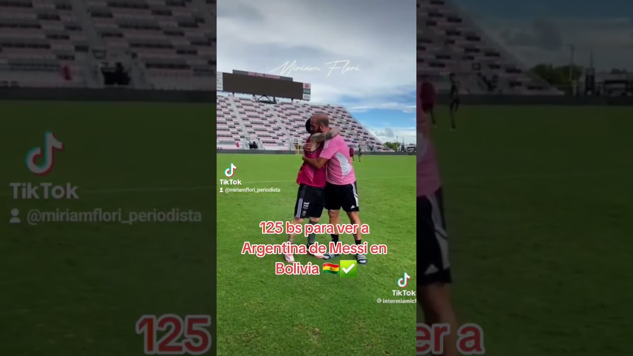 Precio de entrada Bolivia vs Argentina 2023 #Bolivia #Argentina #Eliminatorias #2023