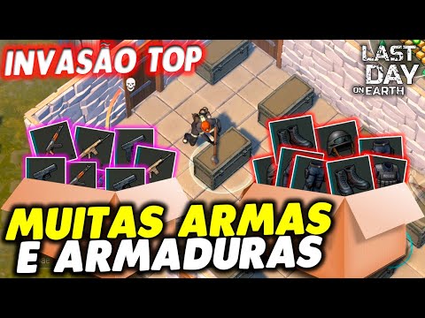 LOTS OF WEAPONS AND ARMOR IN TOP INVASION - Last Day On Earth