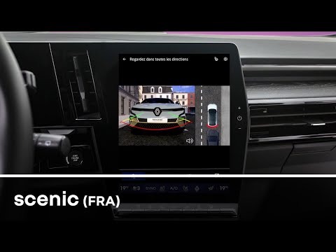 aide au parking avant / arrière / latérale - Scenic E-Tech électrique - Renault