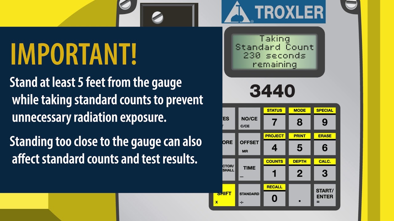 Standardizing a Nuclear Density Gauge