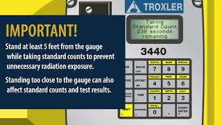 Standardizing a Nuclear Density Gauge