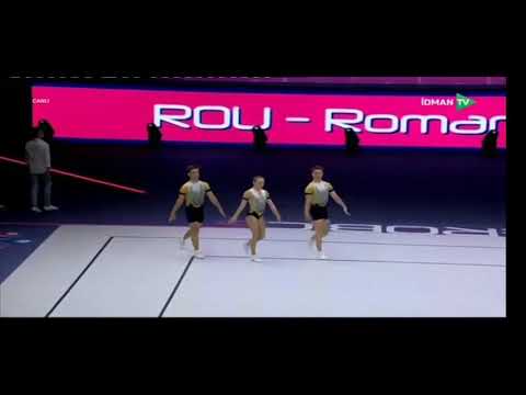 Ukraine TR SEN aerobic gymnastics 2021 Baku Championships