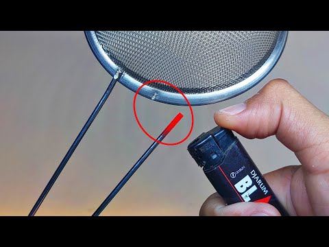 IT TURNS OUT THAT IT'S THIS EASY TO JOIN IRON USING A MATCH ‼️