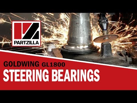 Honda Goldwing Steering Head Bearing Replacement | Partzilla.com
