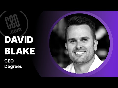Degreed CEO David Blake - YouTube