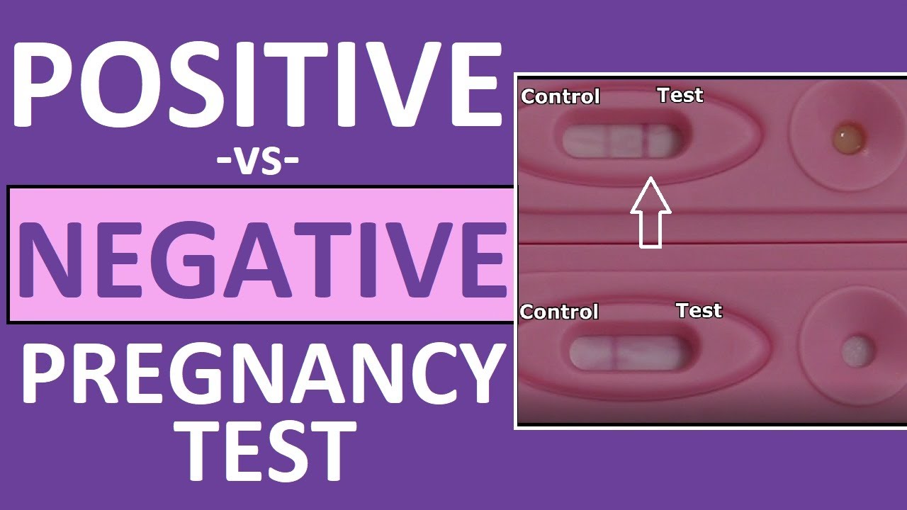 Pregnancy Test: Positive vs Negative Results Time Lapse
