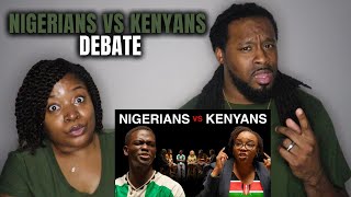🇳🇬vs🇰🇪 Is KENYA the new giant of Africa? Nigerians vs Kenyans | American Couple Reacts to Africa