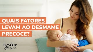 DESMAME PRECOCE: CONHEÇA AS PRINCIPAIS CAUSAS