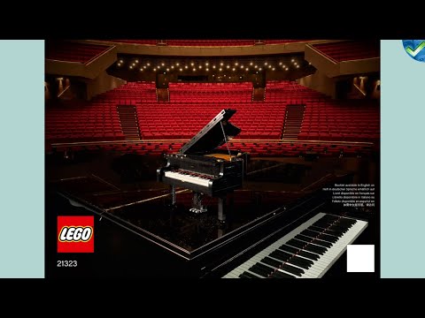 21323 Grand Piano LEGO® Ideas Manual at the Brickmanuals Instruction Archive