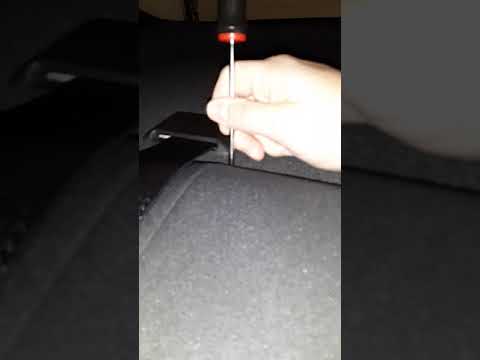 2016 2017 2018 2019 2020 2021 2022 Malibu rear seatback release from inside car cabin to open trunk