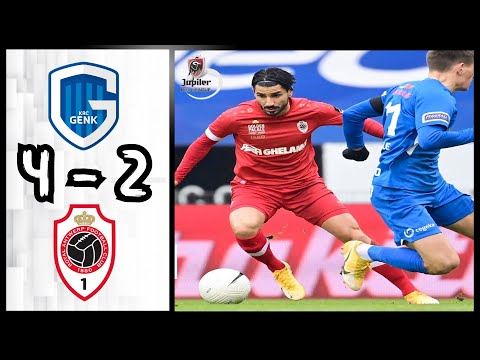KRC Genk 4 - 2 Royal Antwerp | Samenvatting | Jupiler Pro League