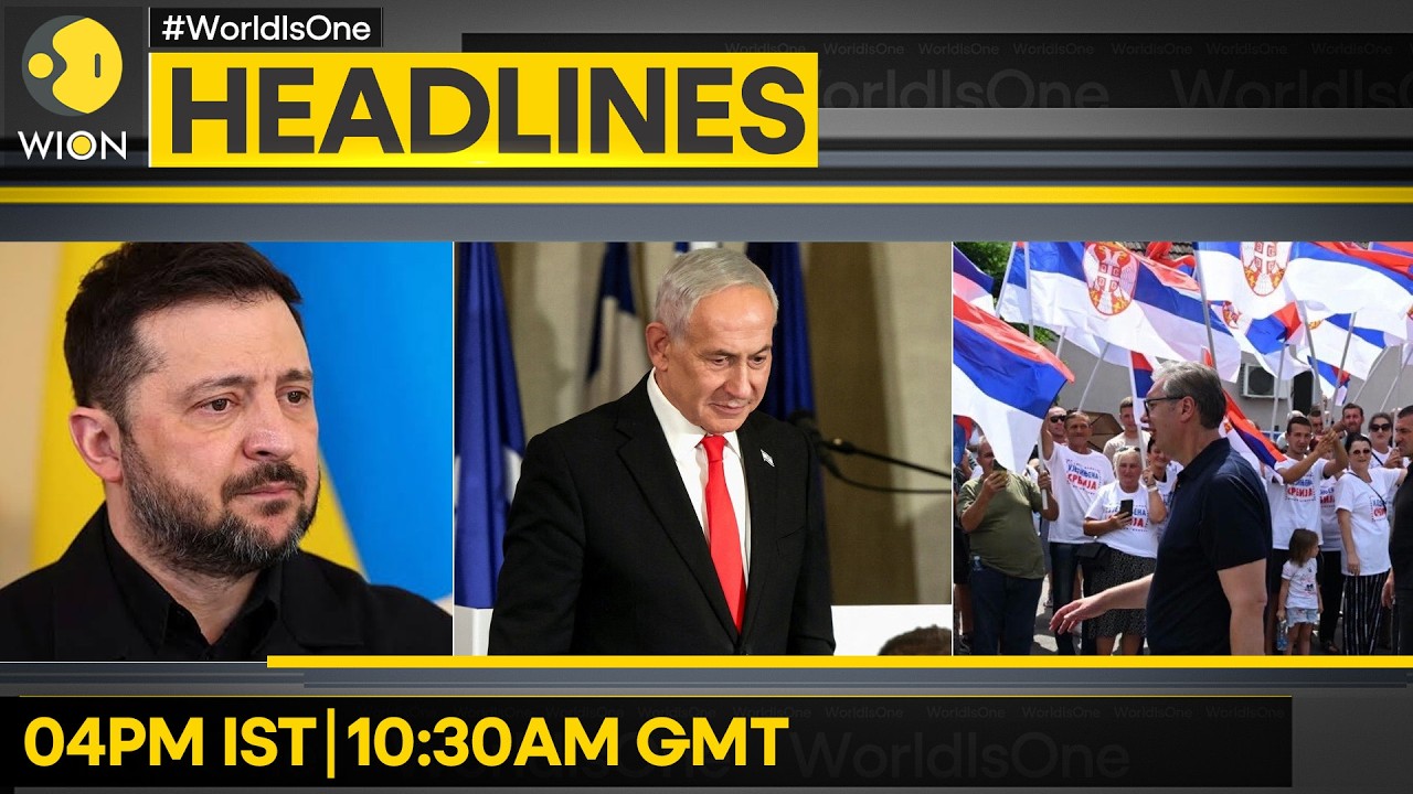 Zelensky Claims Big Strike On Russia | Netanyahu To Sue Haaretz | WION Headlines