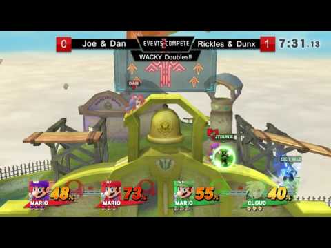 Chicago Sm4sh Summit – Whacky Doubles – E2C l Joe Barrels & GGA.Dan vs. E2C l Rickles & JTDunx